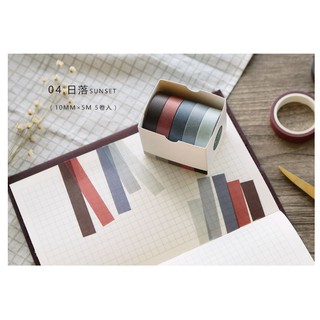 Set Washi Tape 5 cuộn WS004