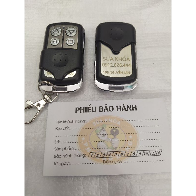 khiển cửa cuốn chống trộm sao chép sang mã nhảy