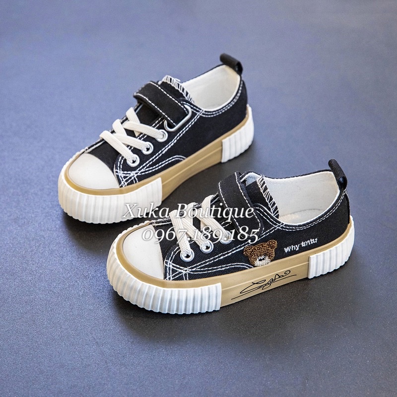 Giày Vải Thể Thao CV cổ ngắn cho bé