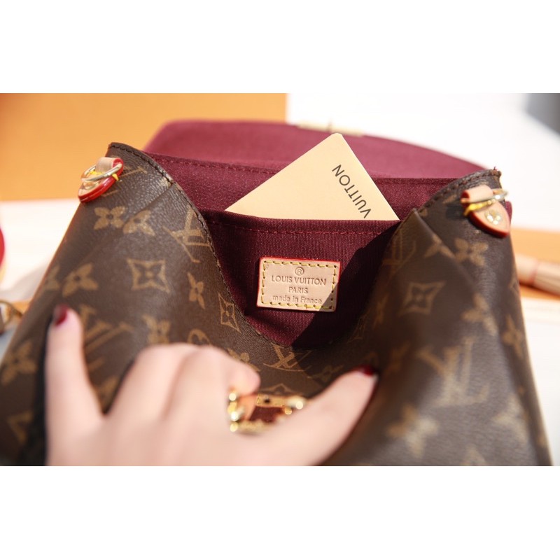 Túi LV Croisette fullbox s25 kèm code chất đẹp nha