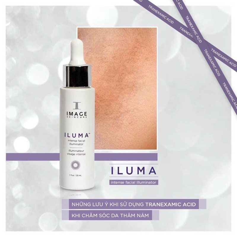 Serum mờ nám trắng da  Image Skincare Iluma Intense Facial Illuminator 30ml và mini 7.4ml