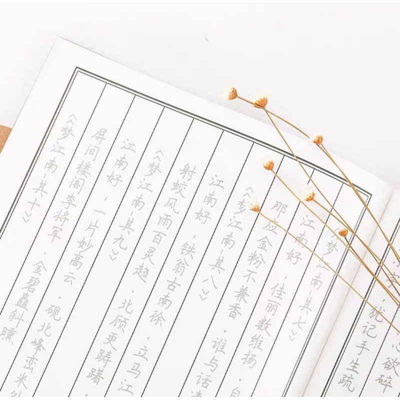 Vở luyện viết chữ Hán CAO CẤP in nét mờ