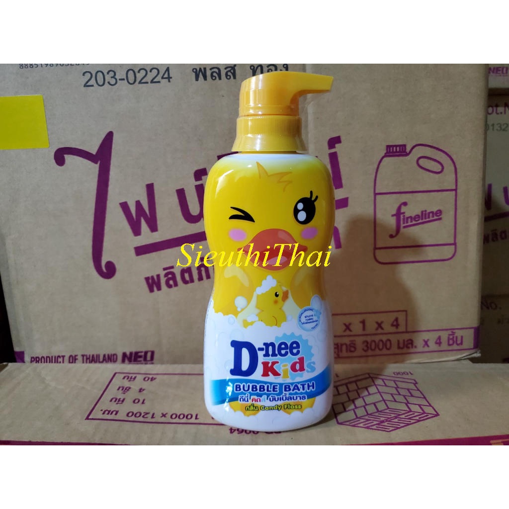 Sữa Tắm Dnee Kids hình Thú vui nhộn toàn Thân Cho Bé chai 400ML