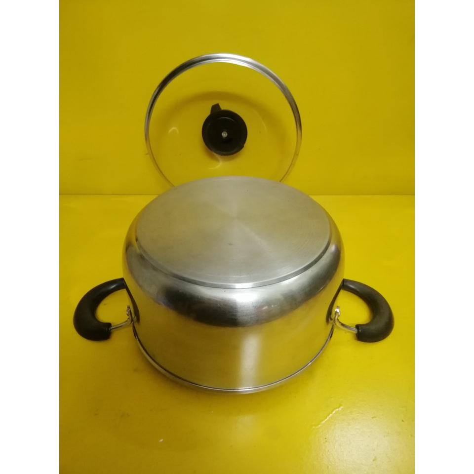 Nồi inox nội địa Nhật, size 22cm, cao 11cm (mã 762), Dùng được bếp từ