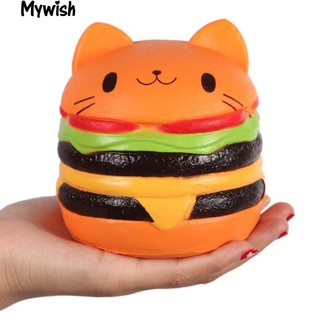 Đồ chơi Squishy hình bánh hamburger  MS9339