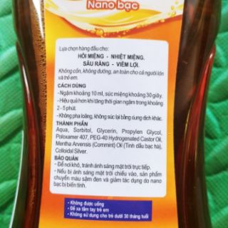 Nước xúc miệng Thảo dược Thái dương