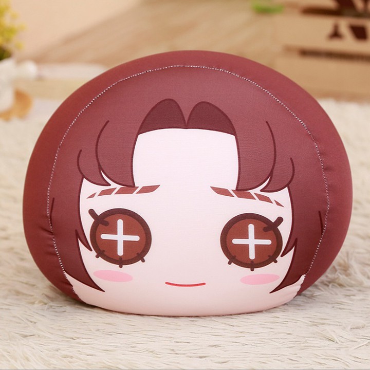 [CHUYÊN SỈ GIÁ SỐC]  Gối Trang Trí Họa Tiết Anime Hình Tròn Kích Thước 30CM (3 Mẫu) [ DIABRAND ]