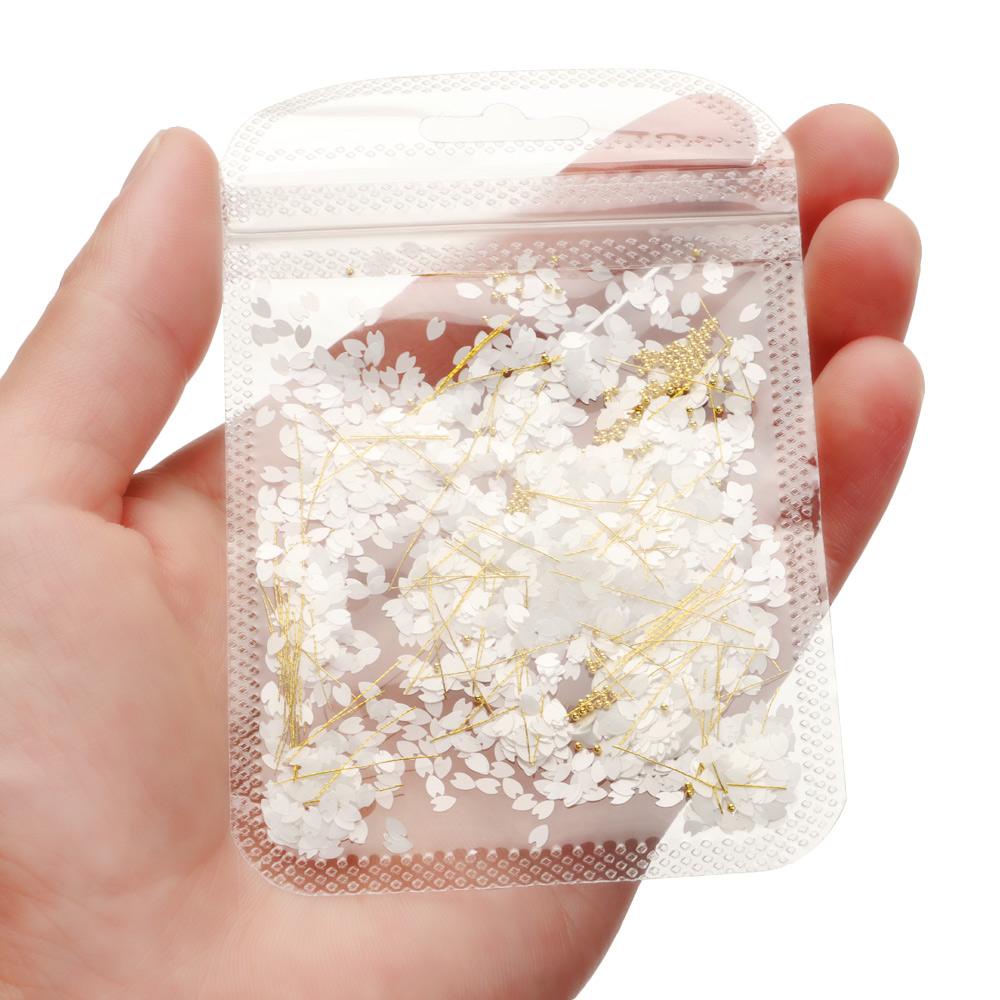 Phụ Kiện Trang Trí Móng Tay Đám Cưới Xinh Xắn|Nhựa Acrylic Dòng