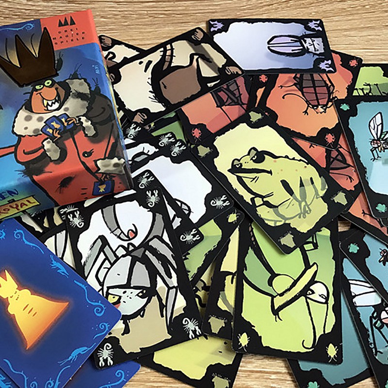 Royal Cards Game Kaker Laken Poker Bộ thẻ bài trò chơi Poker vui nhộn độc đáo