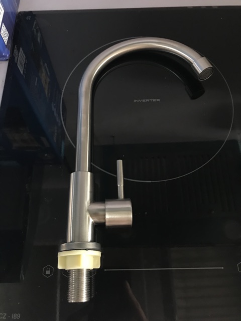 Vòi rửa bát đơn inox 304