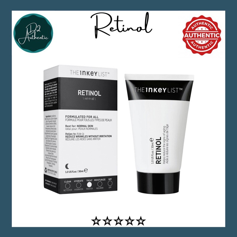 (Auth-kèm Bill) Serum chống lão hóa Retinol -The INKEY List-