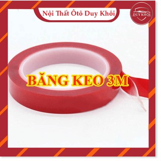 Băng dính 3m 2 mặt trong suốt Acrylic - Băng keo 3m chuyên dụng ô tô siêu chắc