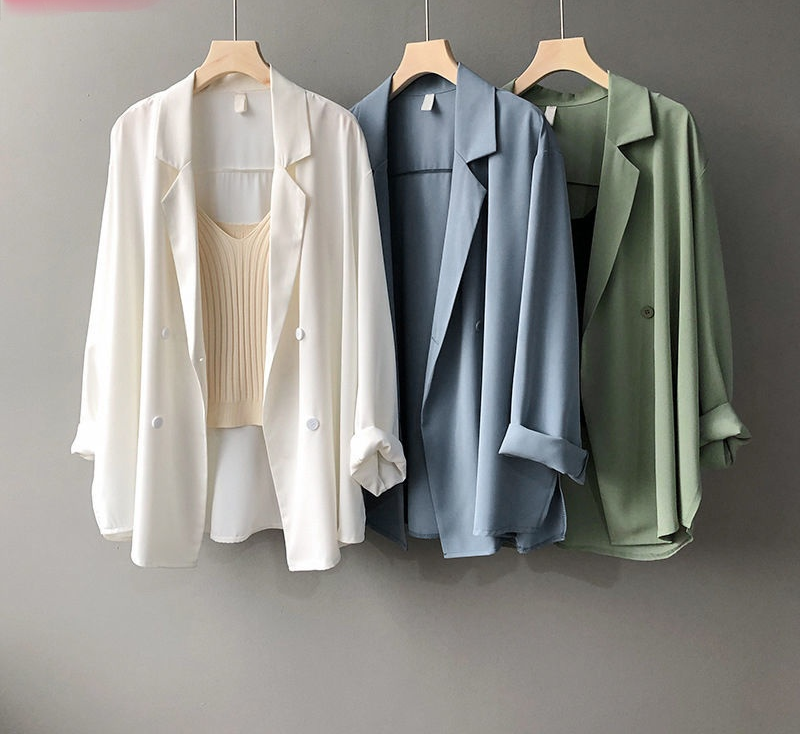 Áo Khoác Vest Form Rộng Thời Trang 2021 Cho Nữ