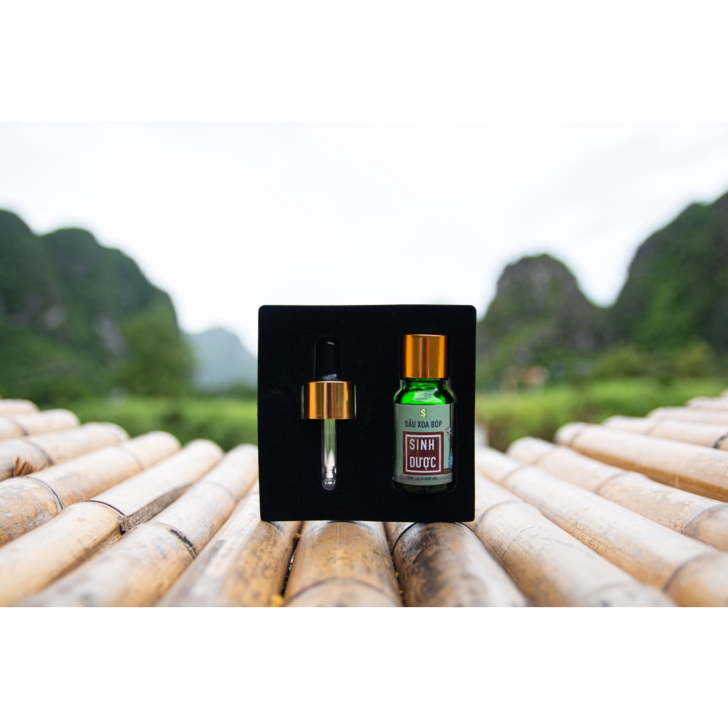 Dầu Xoa Bóp HTX Sinh Dược 10ml -Xanh house