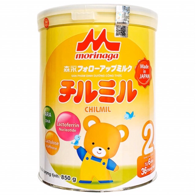 Sữa Morinaga số 2 kèm quà tặng