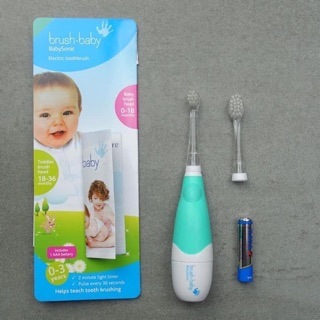 BRUSH-BABY SONIC TOOTHBRUSH 0-3 TUỔI