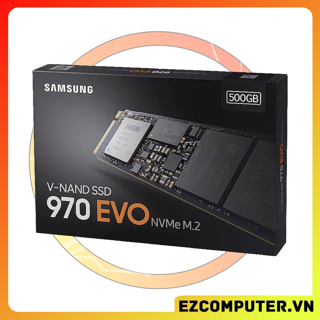Ổ cứng SSD M.2 PCIe NVMe Samsung 970 EVO 500GB 95