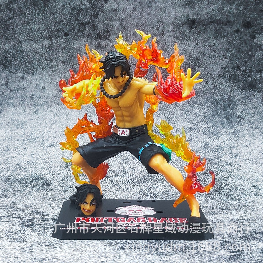 [ẢNH THẬT] Bộ sưu tập mô hình One Piece Battle ver 2 Luffy, Zoro, Sanji, Ace figure tượng hoạt hình