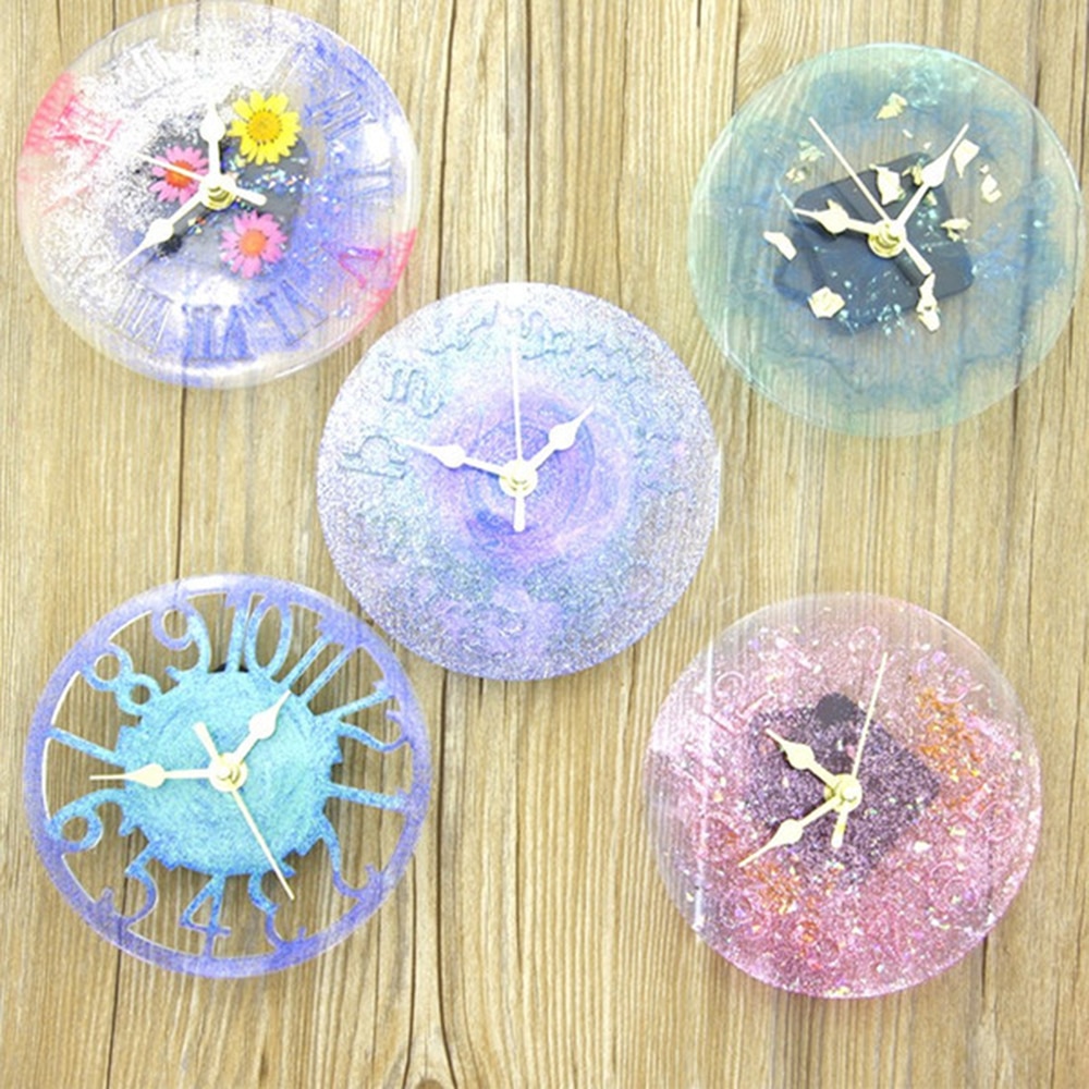 Khuôn Silicone Làm Bánh Hình Đồng Hồ 10 / 15cm 7 Kiểu Lựa Chọn
