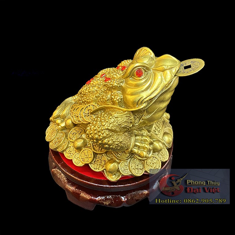THIỀM THỪ CHIÊU TÀI ( Đại ) ĐỒNG NGUYÊN CHẤT