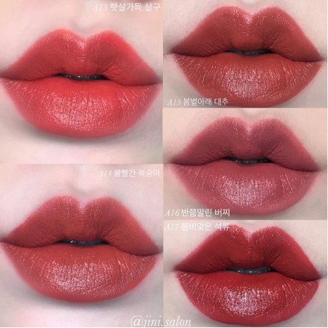 [A1- A20] Son Kem Lì Hàn Quốc Black Rouge Air Fit Velvet Tint 4.5g