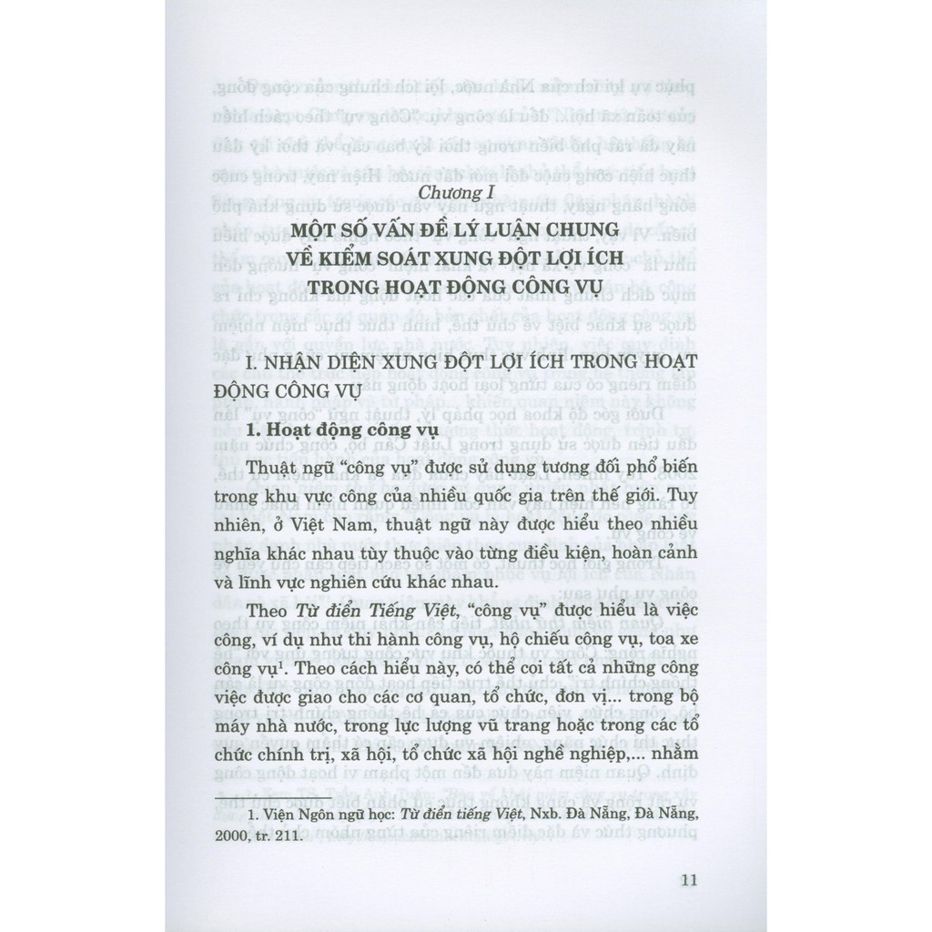 Sách - Kiểm Soát Xung Đột Lợi Ích Nhóm Trong Hoạt Động Công Vụ Nhằm Phòng Ngừa Tham Nhũng Ở Việt Nam Hiện Nay | BigBuy360 - bigbuy360.vn