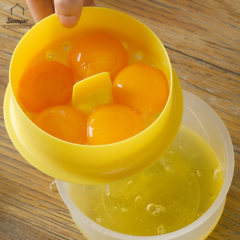 Dụng cụ tách lòng đỏ trứng SWEEJAR nhựa PP có kèm tô