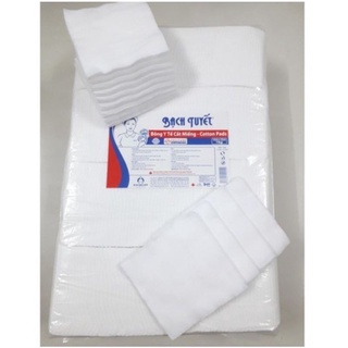 Bông bạch tuyết cắt sẵn loại dày lót bông, tuyệt trùng sạch sẽ- trọng lượng 1kg tiết kiệm