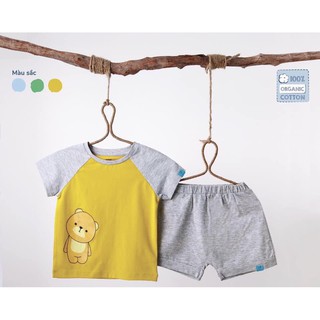 Bộ cộc tay phối họa tiết độc lạ