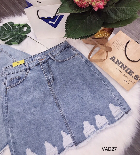 Váy form A rách tua bigsize 32-42 | BigBuy360 - bigbuy360.vn