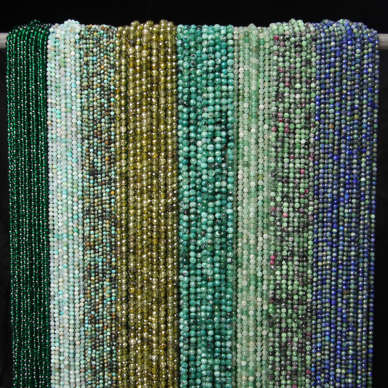 DIY Imitation Faceted Round Beads for Making Accessories 4MM