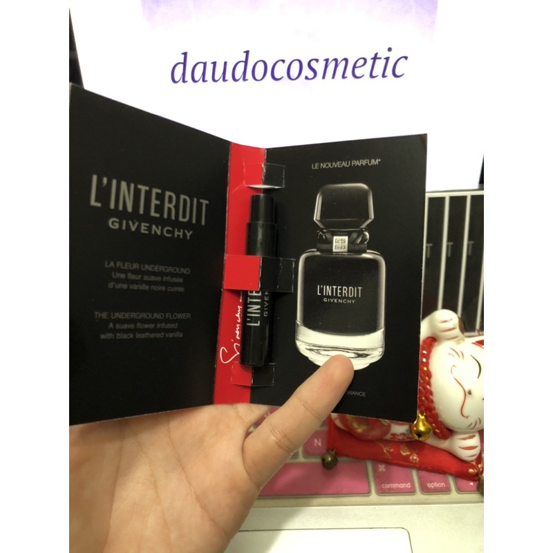 [ vial ] Nước hoa Givenchy L’Interdit EDP - EDT - Intense 1ml