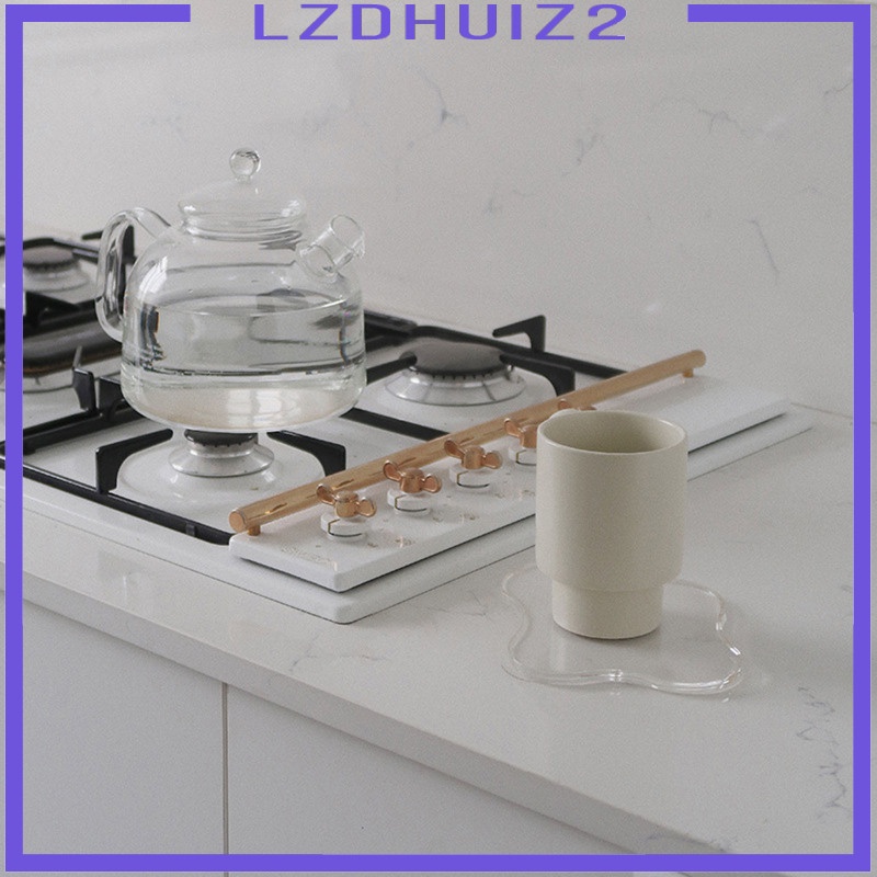 1 miếng lót ly bằng acrylic trong suốt chống trượt trang trí nhà hàng