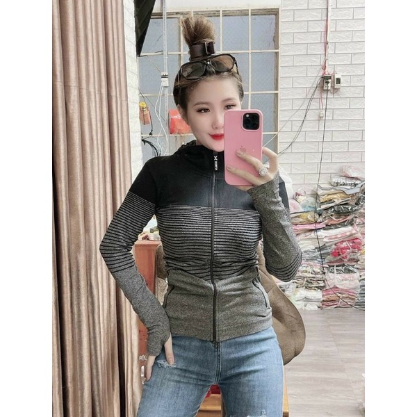 Áo khoác Thể Thao Nữ Ôm Body N21 Size S