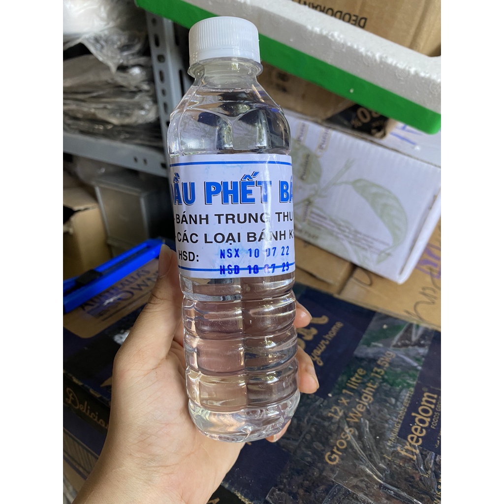 phết bóng mặt bánh chai 350ml