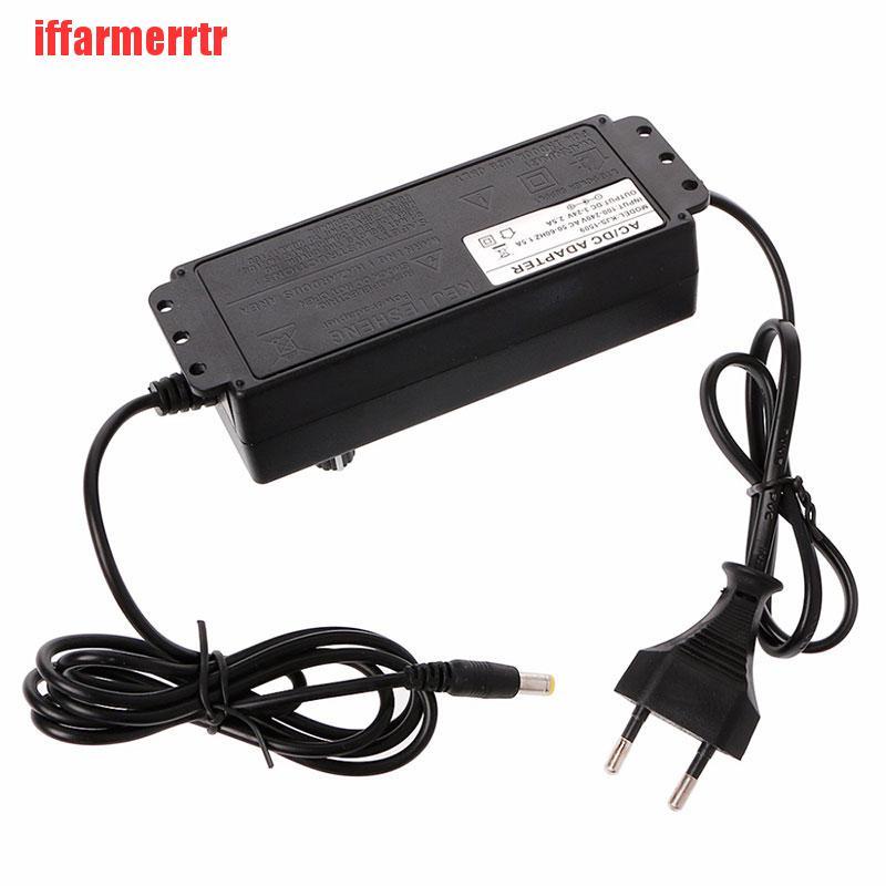 {iffarmerrtr}60W 3-24V Adjustable Adapter With Display Screen Of Voltage DC Power Supply KGD