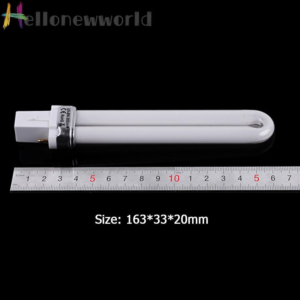 [Hàng mới về] Bóng đèn UV 9W thay thế máy hong khô sơn móng