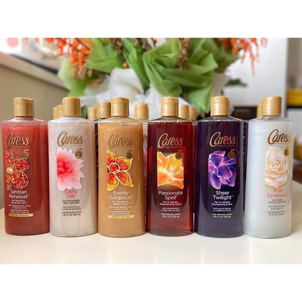 Sữa tắm dưỡng da hương nước hoa Caress