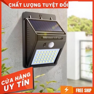 [Sale Off đầu năm ] Đèn Led Năng Lượng Mặt Trời Cảm Biến Chống Nước-30 LED