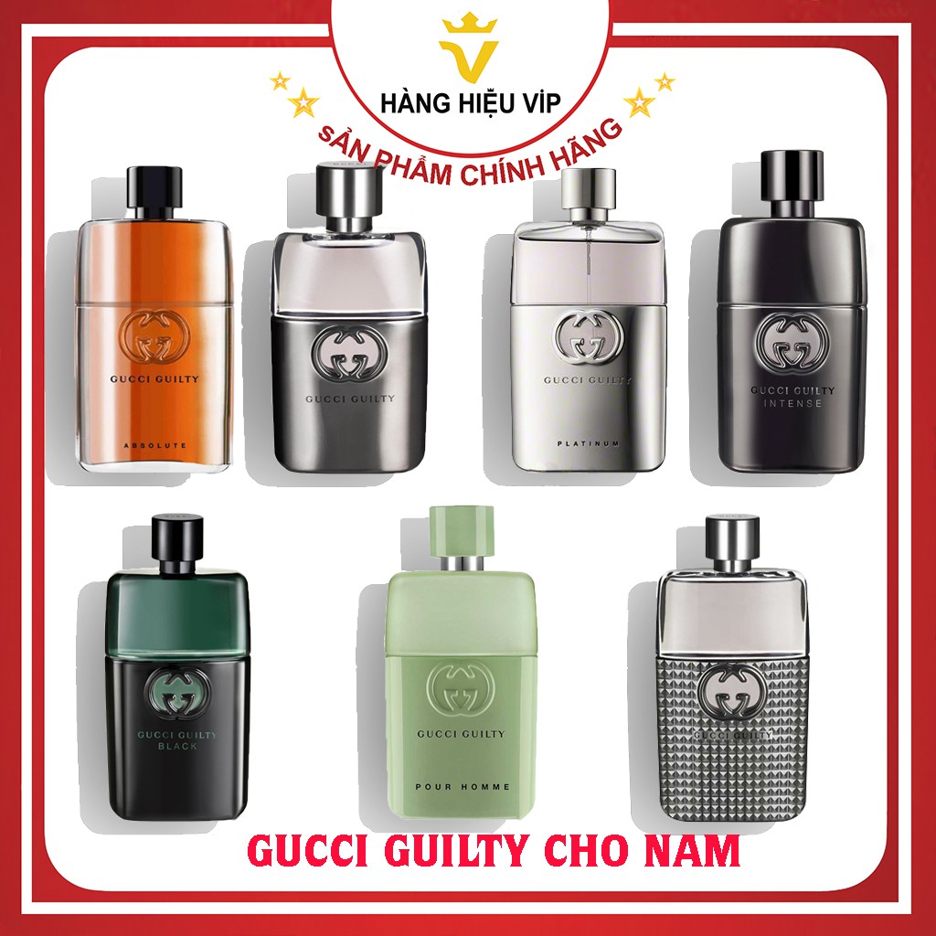 Nước Hoa Nam Gucci Guilty Chính Hãng - Hàng Hiệu VIP