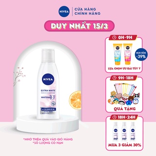 Mã FMCGMALL -8% đơn 250K Nước hoa hồng Nivea giúp dưỡng trắng da & se khít