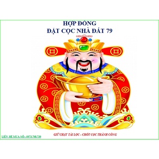 5 CUỐN SỔ ĐẶT CỌC NHÀ ĐẤT - TẶNG KÈM COMBO MỖI ĐƠN