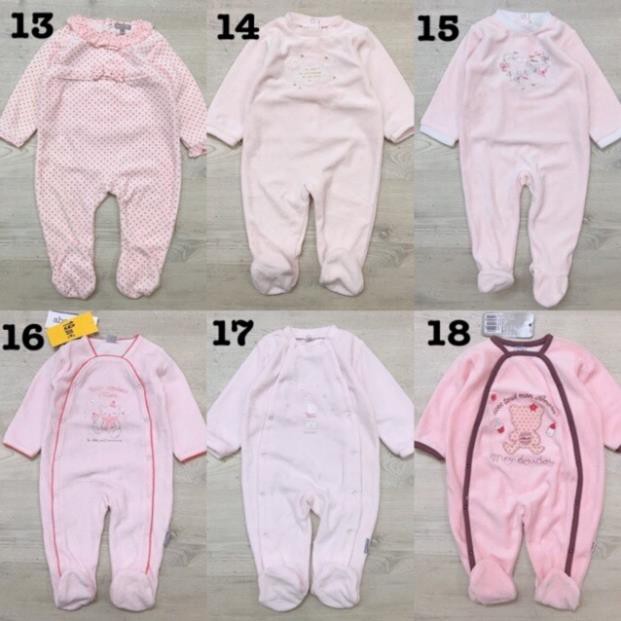 Body nhung xuất dư xịn cho bé size 6m(6-7kg)