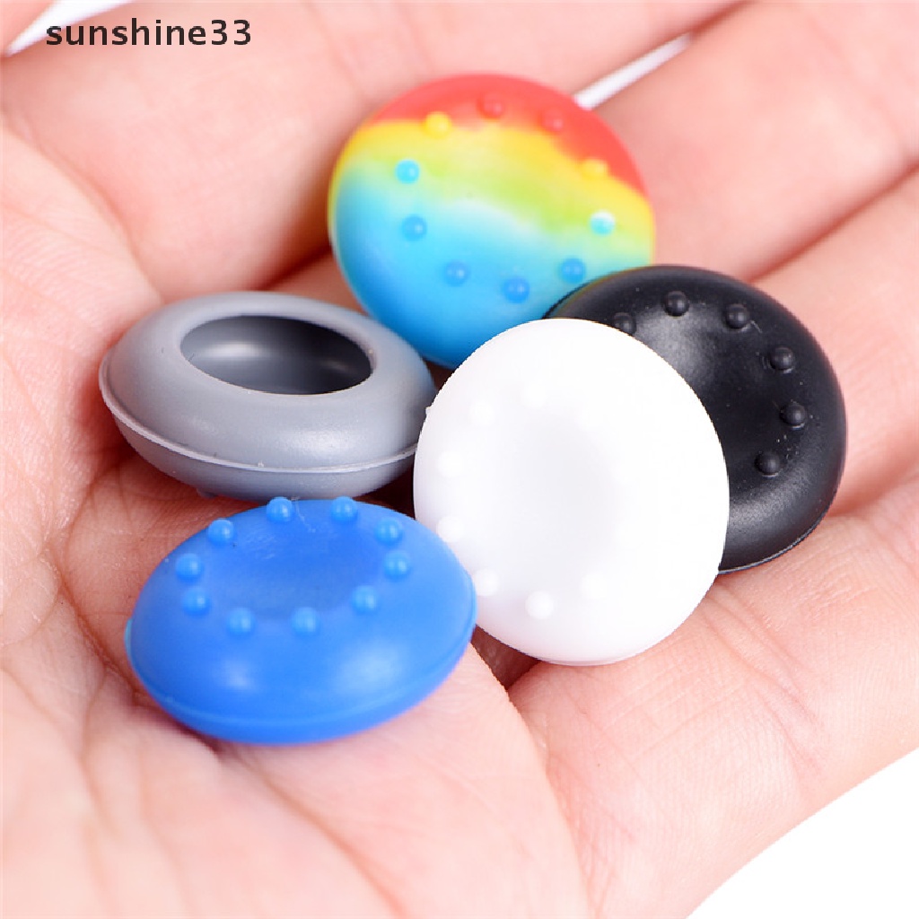 Set 10 NắP Silicone BảO Vệ NúT BấM Cho ĐiềU KhiểN Chơi Game PS3 PS4 XBOX 360