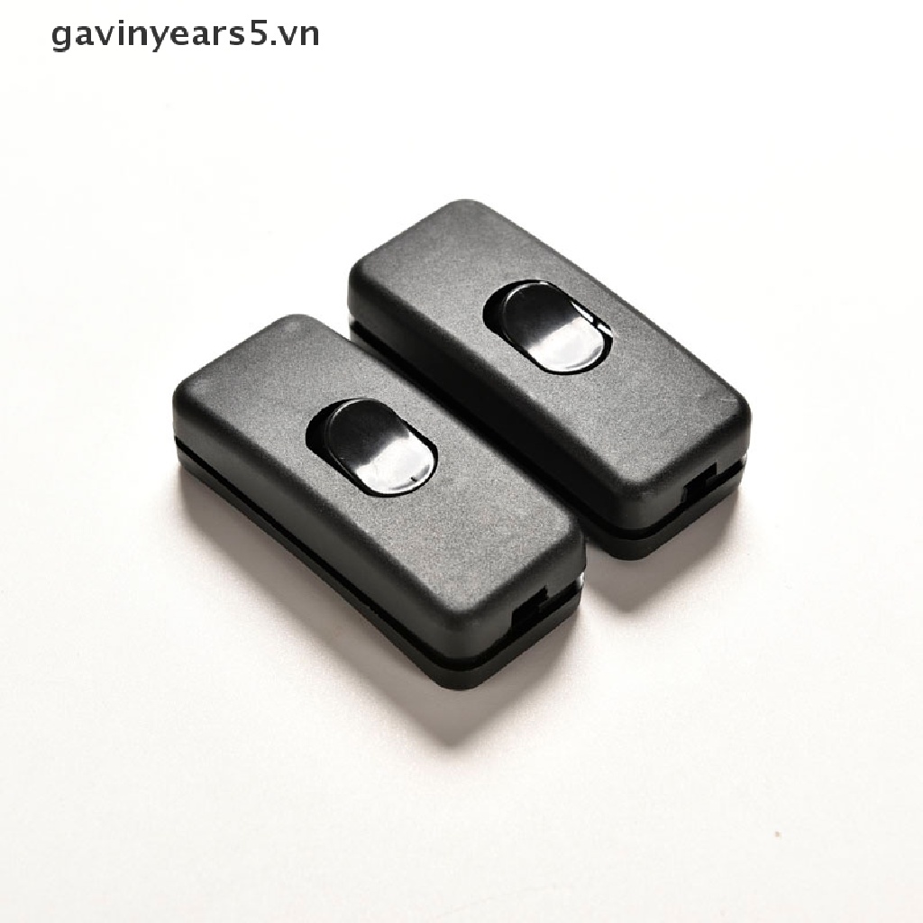 Bộ 2 Công Tắc ON / OFF AC 250V / 125V 2A Bằng Nhựa Màu Đen