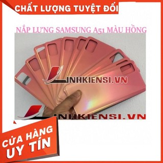 Nắp lưng samsung a51 màu hồng⚡giá sốc⚡ siêu đẹp