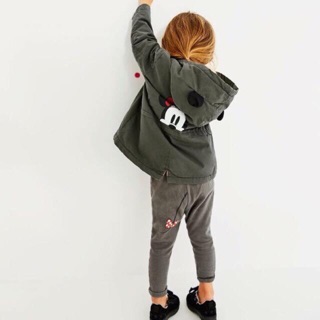 Áo parka zara bé gái dư xịn