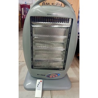 Quạt sưởi Humax 3 bóng ( có điều khiển)