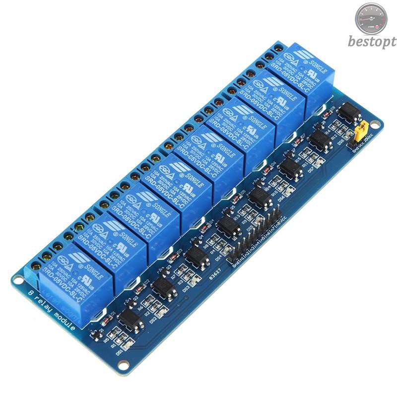 B&O 5V Active Low 8 Channel Relay Module Board for Arduino PIC AVR MCU DSP ARM