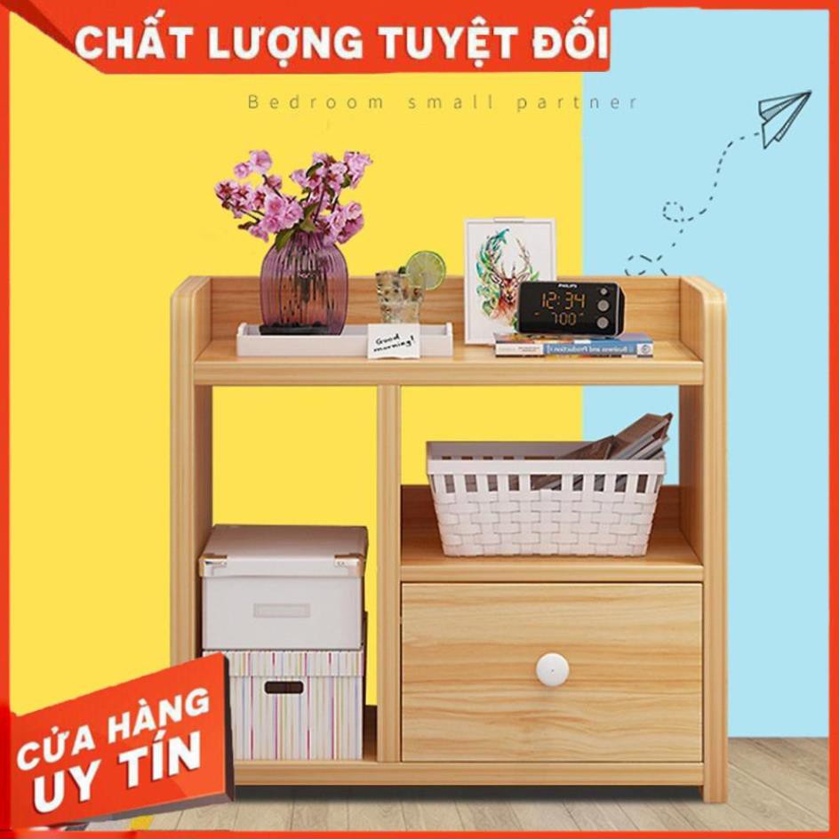 Tủ đầu giường, táp đầu giường để đồ có ngăn kéo decor phòng ngủ siêu xinh